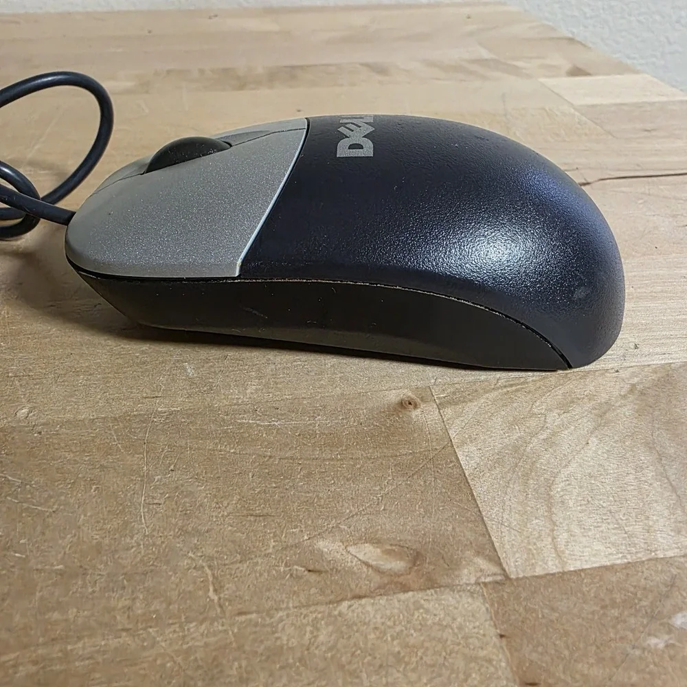 Genuine DELL 3 Button Usb Optical Mouse M-UVDEL1 Tested Working